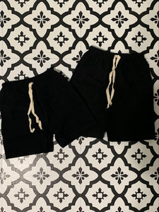 Everyday Linen Shorts | True Black