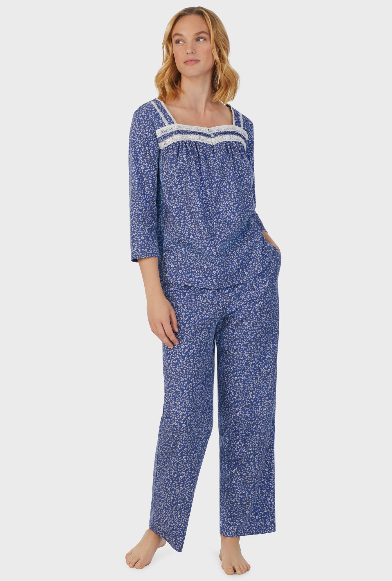Midnight by Carole Hochman Knit Pajama Set & Reviews
