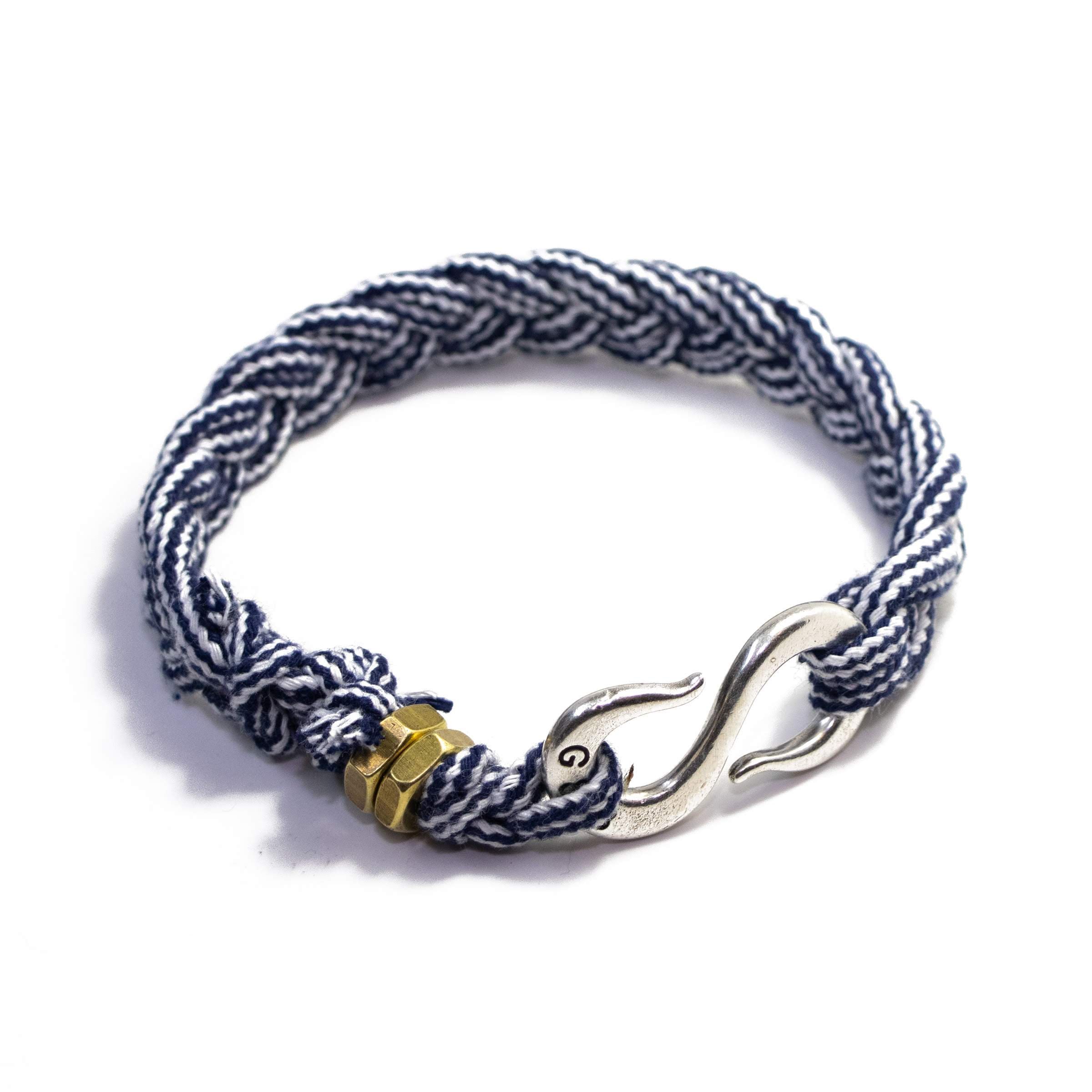 Braided Rope S Hook Wrap Bracelet