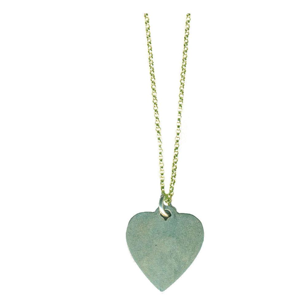 Heart Dog Tag Necklace | Giles \u0026 Brother