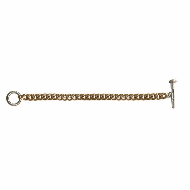 silver toggle bracelet