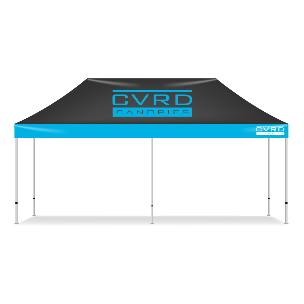 10x20 Custom Printed Pop Up Tent Cvrd Canopies