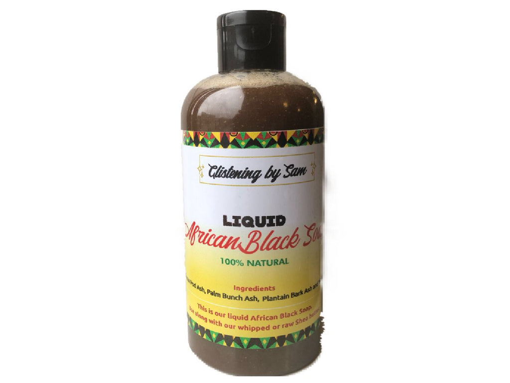 liquid african black soap