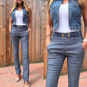 Bevy Flog Liat Pants | Blue Diamond  | Offered Online Only - Robertson Madison