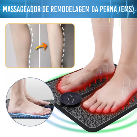 Tapete Massageador de remodelação de pernas