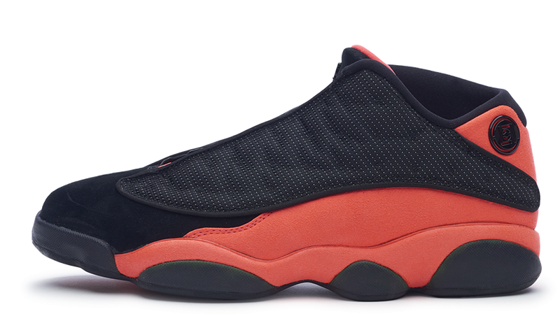 jordan 13 low black red