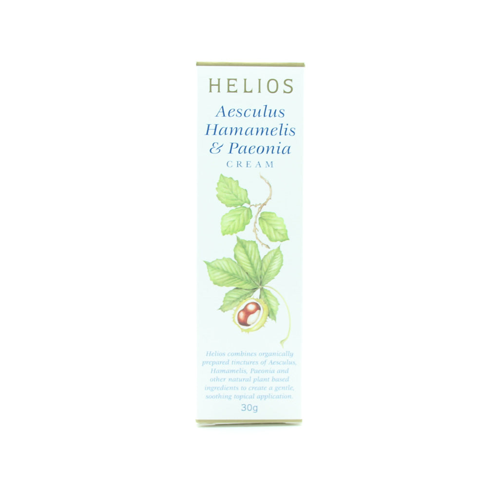 Helios Homoeopathy Aesculus, Hamamelis & Paeonia Cream 30g - hsconline