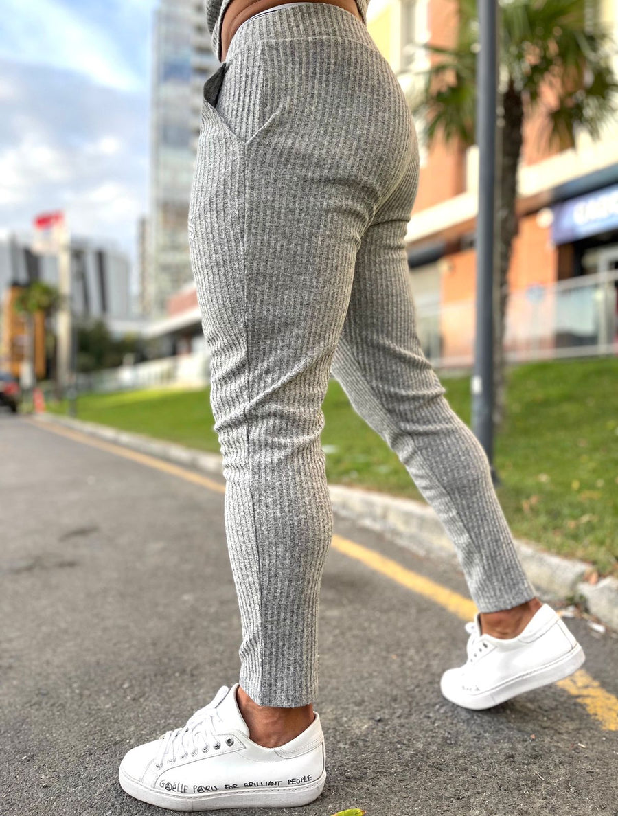 Monova - Joggers Grises Semi Casual para Hombre - Sarman Fashion - Marca de  ropa al por mayor para hombres de Canadá