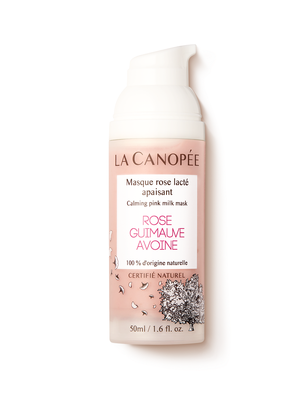 Le masque rose lacté