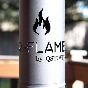 Q-FLAME Outdoor Wood Pellet Patio Heater