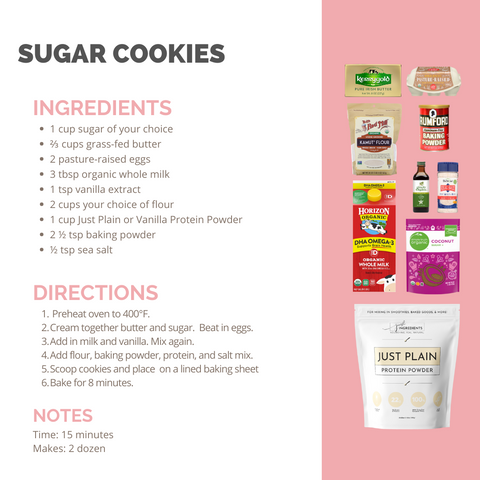 sugar cookie recipe