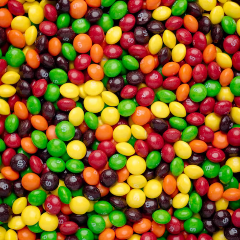 colored candy skittles