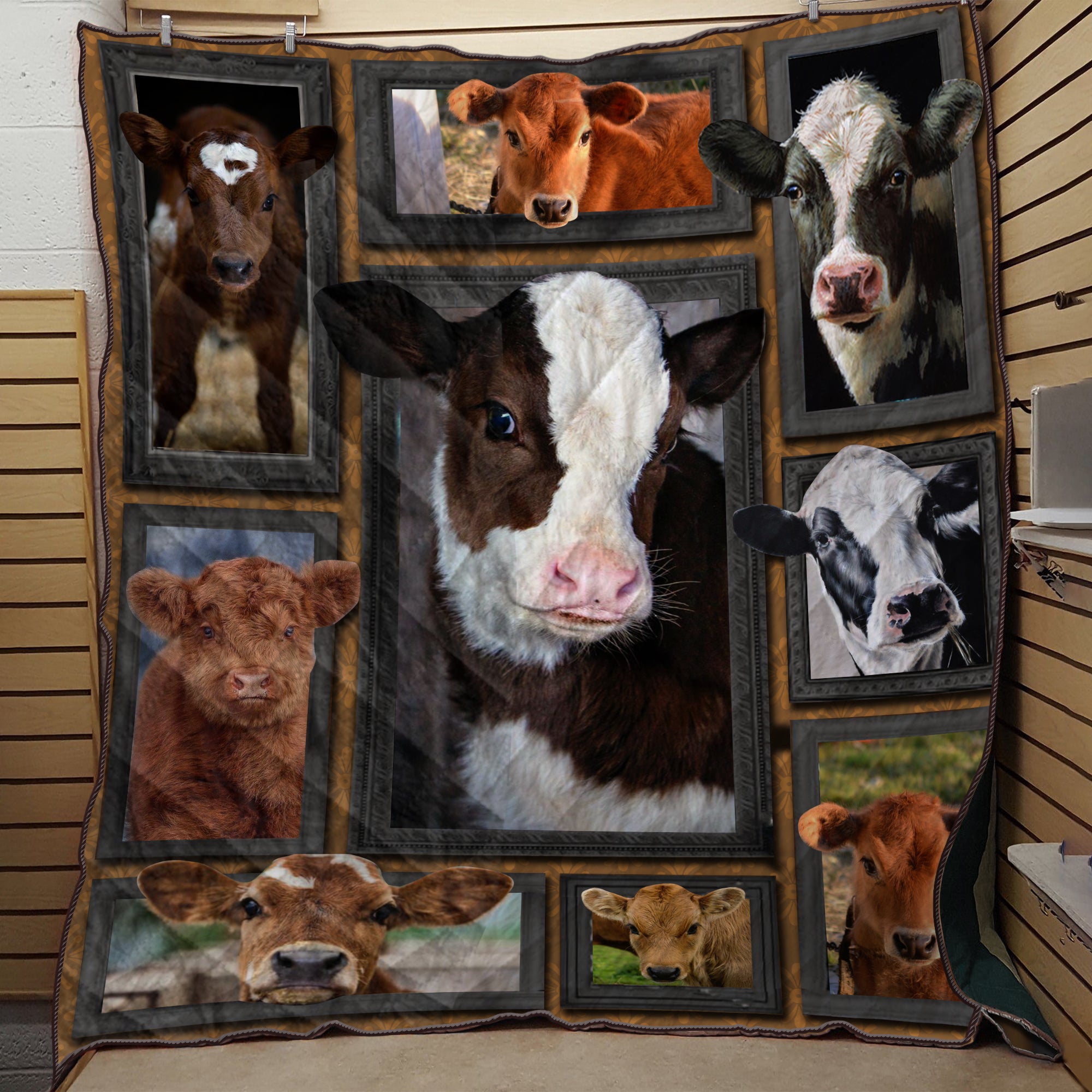 Cow Beauty Quilt