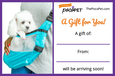 pocopet gift certificate