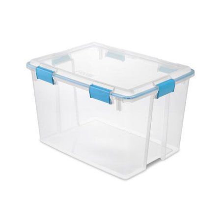 Sterilite Gasket Box Clear, 80 qt