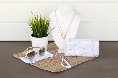 Marble Jewelry Gift Crate
