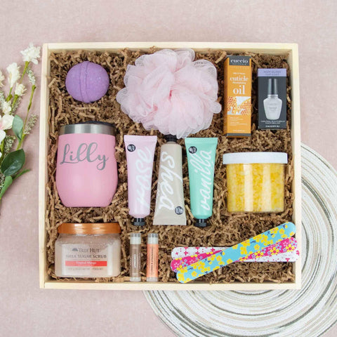 Spa Themed Gift Crate