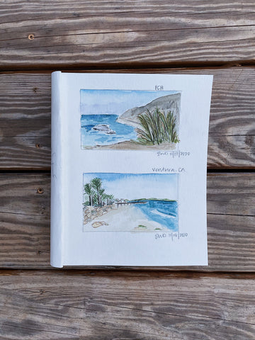 coastal sketchbook