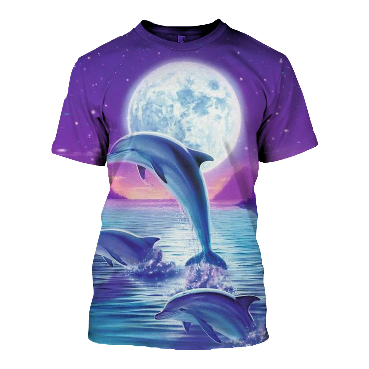 Day of the Dolphin Women's T-Shirt by MGL Meiklejohn Graphics