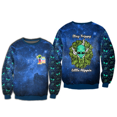 STAY TRIPPY LITTLE HIPPIE 1 3D FULL OVER PRINTED CLOTHES