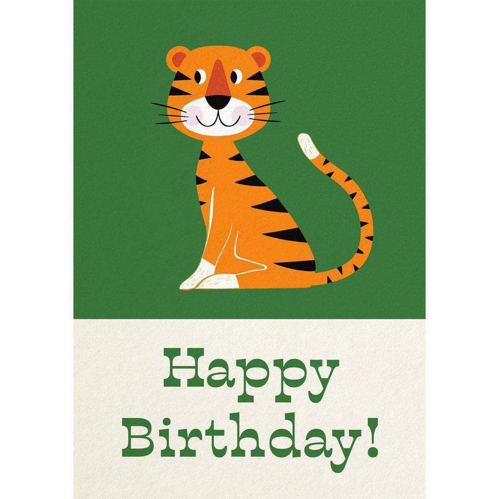 Carte Anniversaire Tigre Papeterie Enfant Rex London 3 00 Chez Graffiti Graffiti