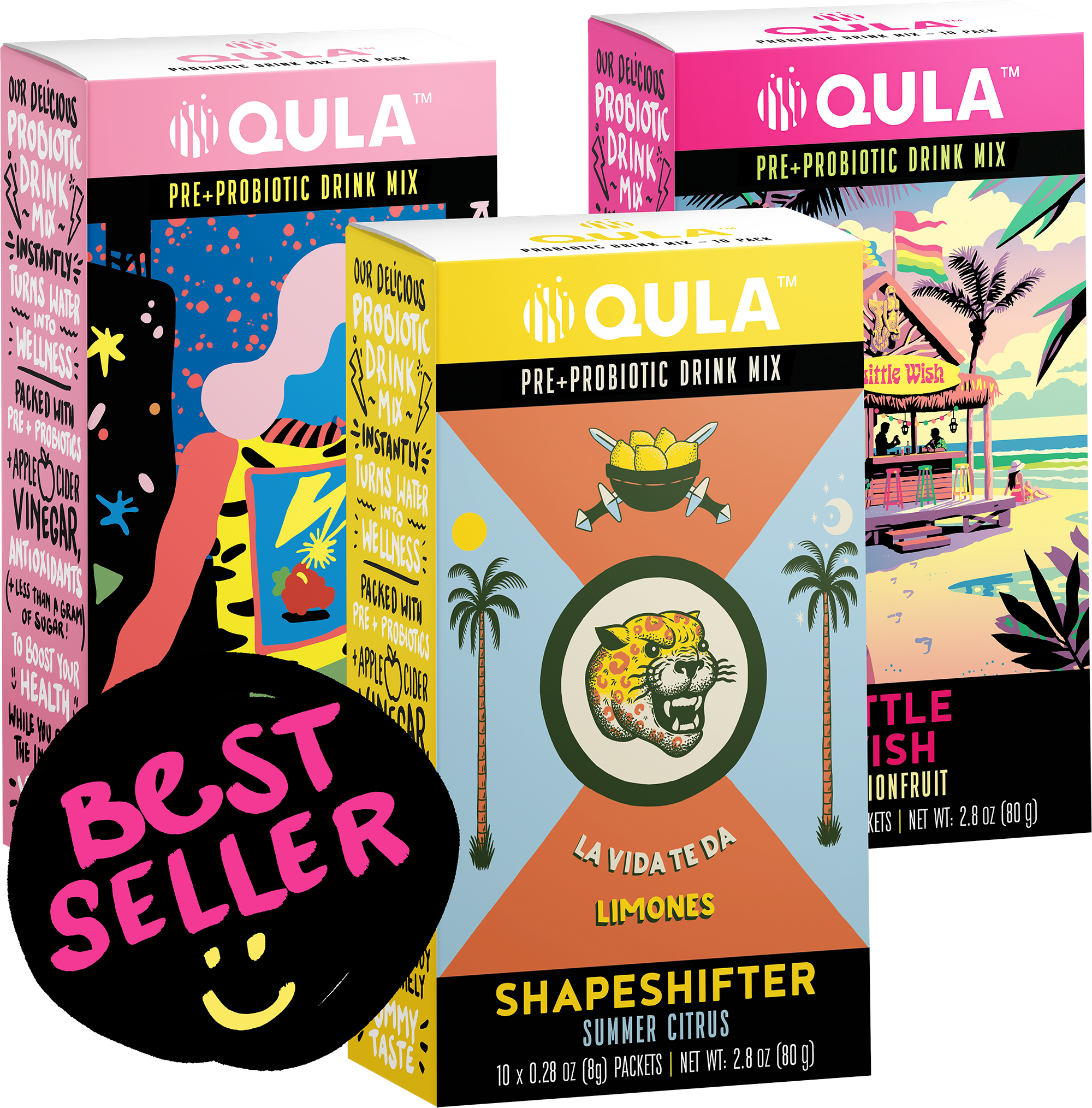 QULA ~ WELCOME to the new generation of powdered drink mixes!