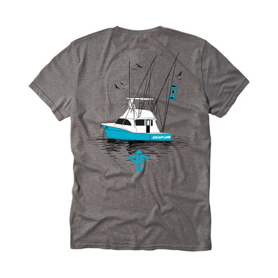 Boating Short Sleeve Mint T-Shirt - Men's – Aquaflage