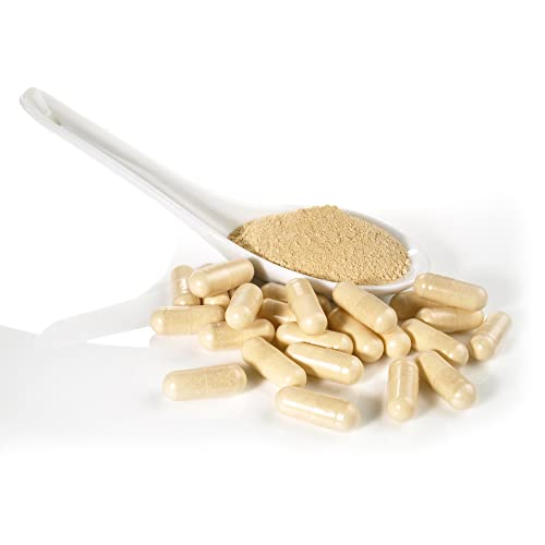 American Ginseng Capsules -500 mg. Potent Ground Ginseng Root - No Fillers, Binders or Other Additives.