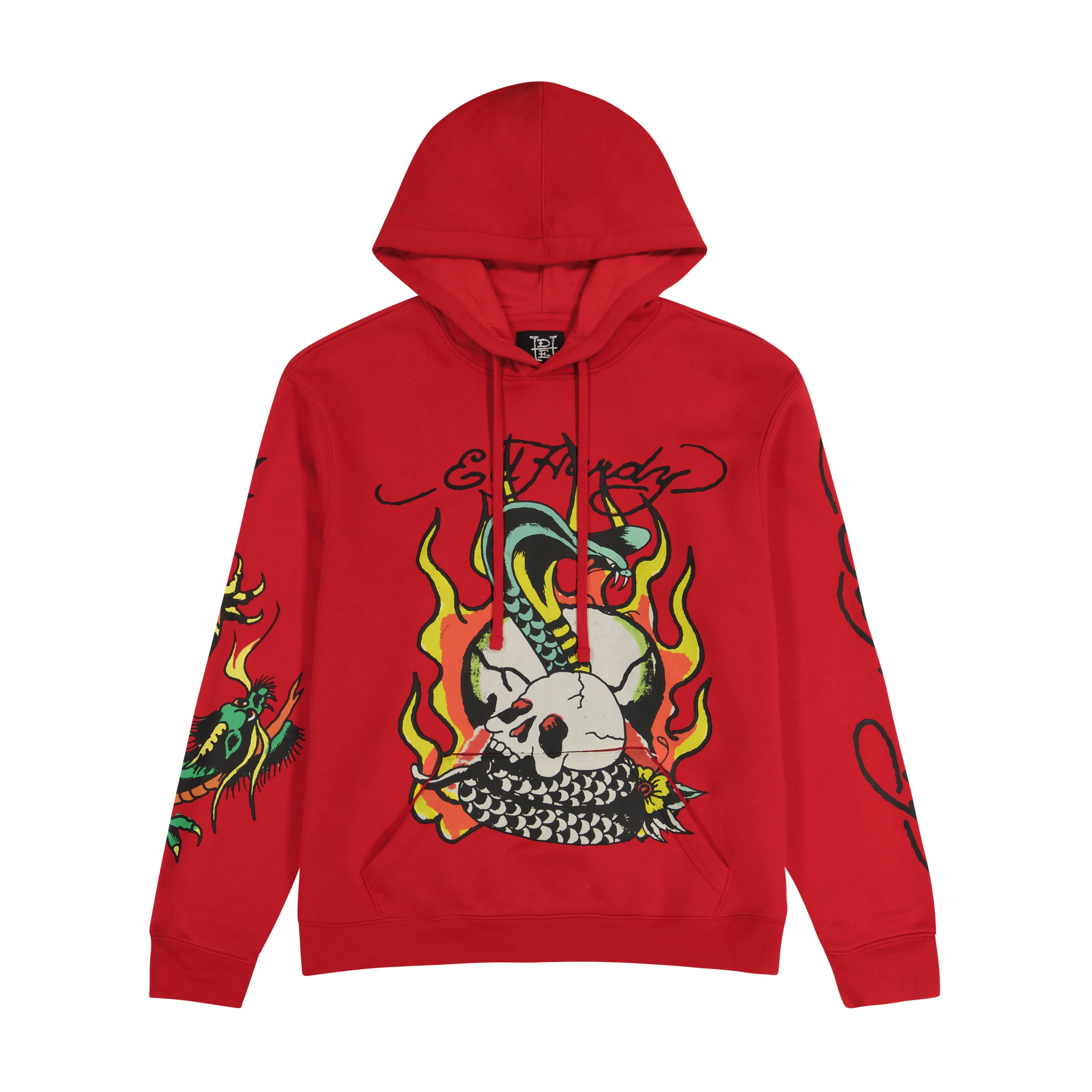 Embroidered Tigers Hoodie