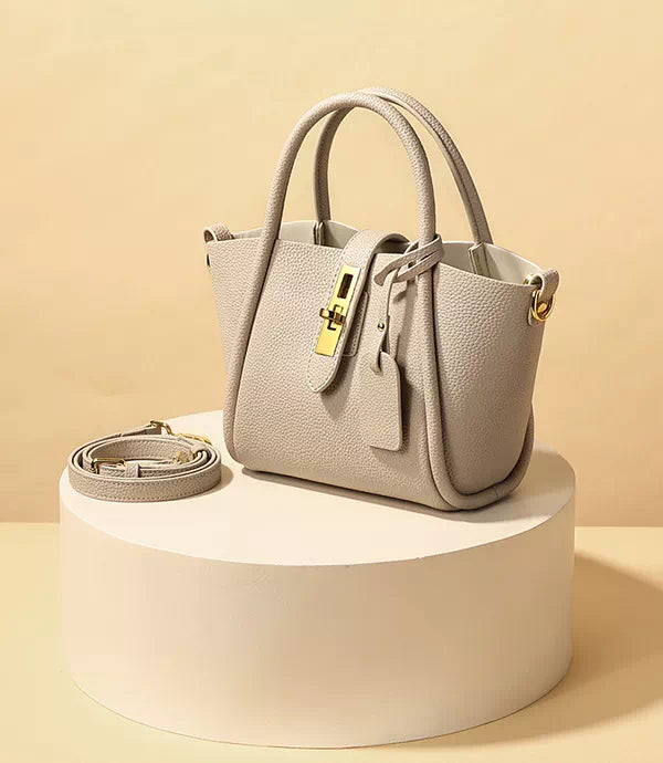 Timeless top handle satchel for ladies