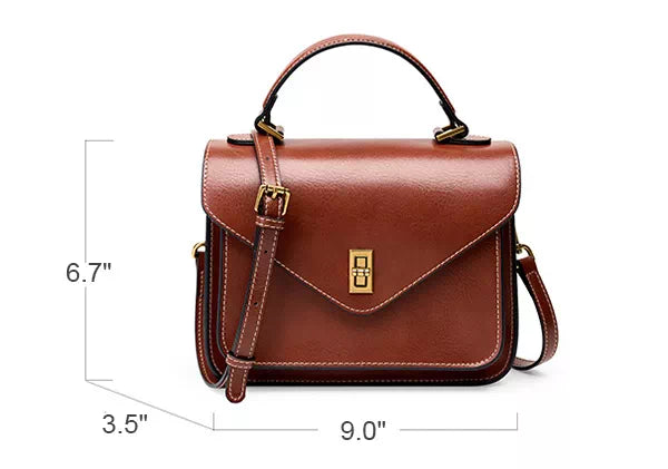 Fashion Tips for Styling a Leather Satchel Top Handle Bag