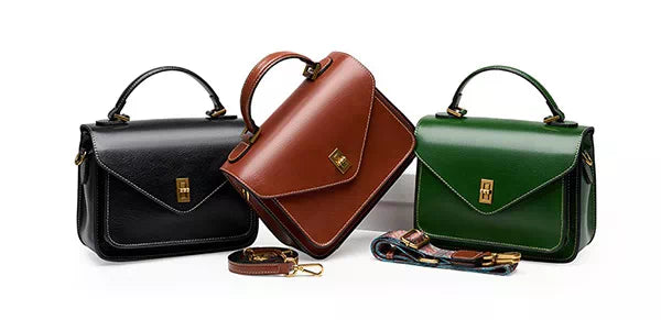 Best Fashionable Leather Satchel Top Handle Bags for Women