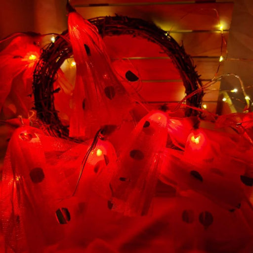 Potli String Lights Plug In - Red (0 to 10 years)