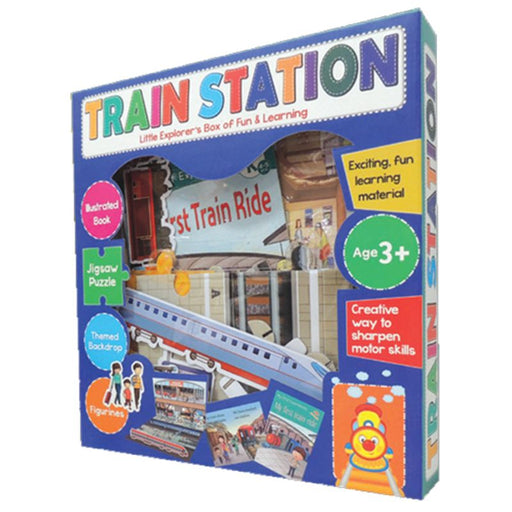 Train Station - Little Explorer's Box of Fun & Learning (3 to 6 years)