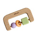 Wood & Silicone Bead D Shape Teether Toy - (Personalized)