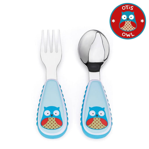 Zoo Utensils Fork & Spoon - Owl