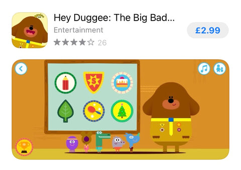 Hey duggee app