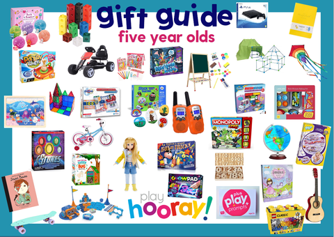 PRESENTS FOR FIVE YEAR OLDS GIFT GUIDE PLAYHOORAY BIRTHDAY
