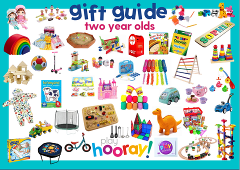 PRESENTS FOR TWO YEAR OLDS GIFT GUIDE BIRTHDAY PLAYHOORAY