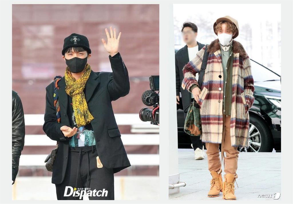 Jhope airport fashion