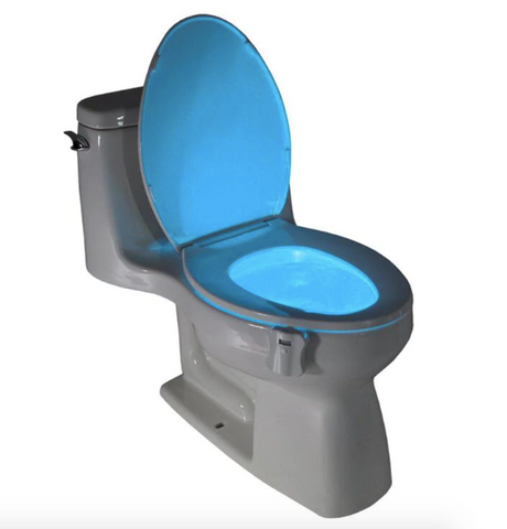 Image of LED Motion Detected Toilet Lamp