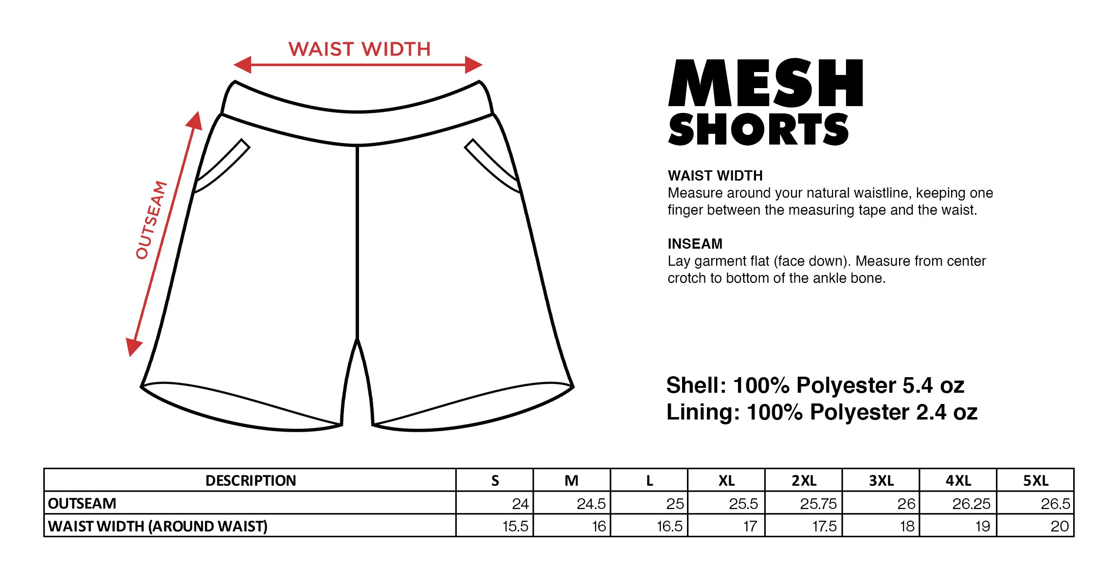 Medium To Us Size Shorts