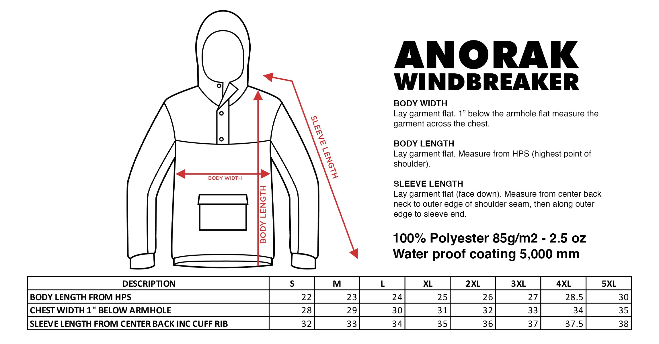 City Slick Honiara Long Jacket Size Chart – Anatomie