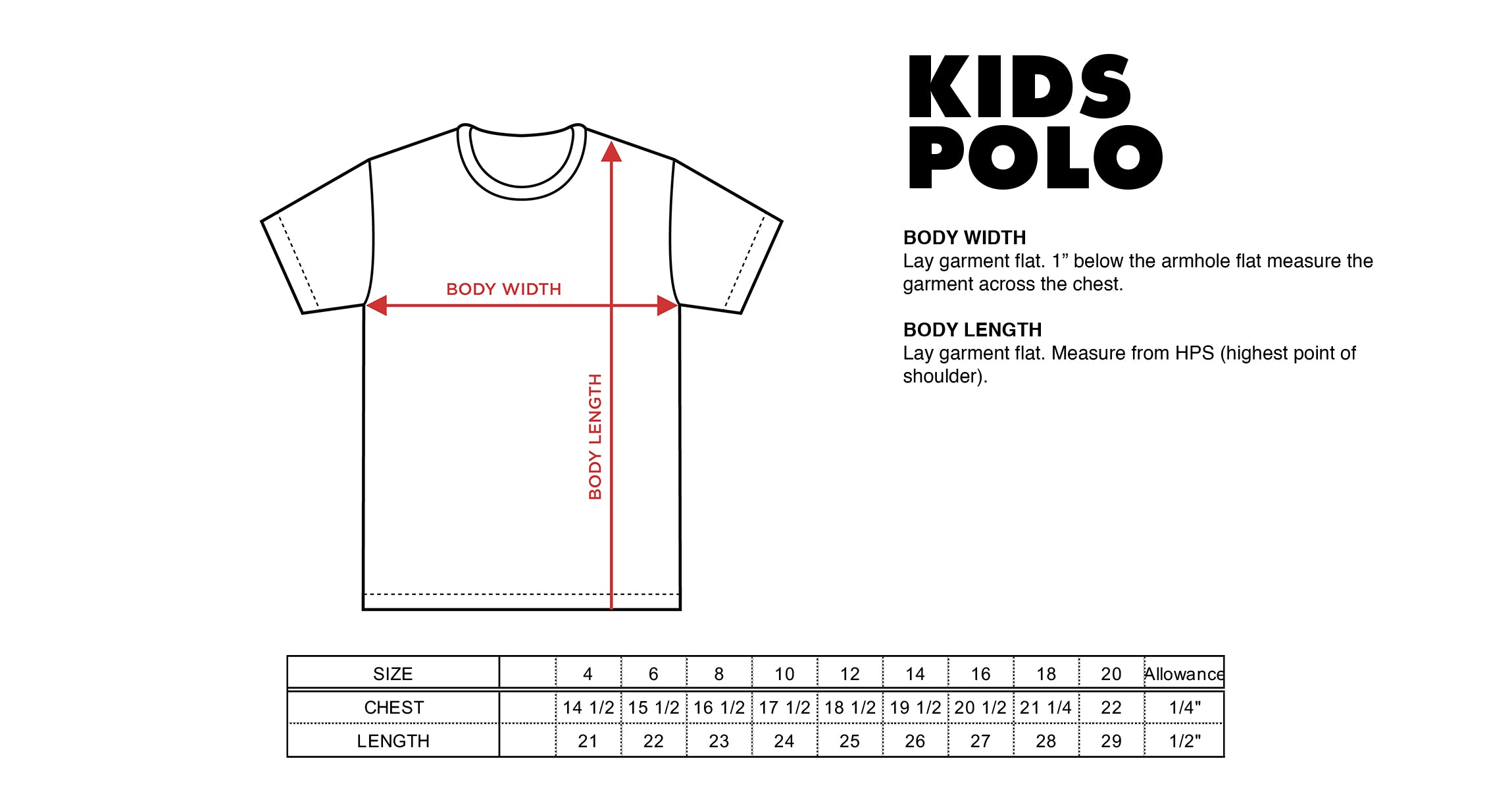 Polo Ralph Children S Size Chart