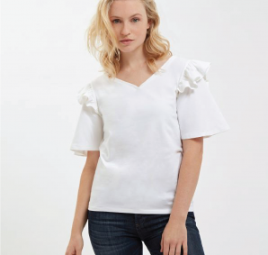 women's white quality t-shirt