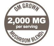Master Blend Mushroom Powder Supplement Om
