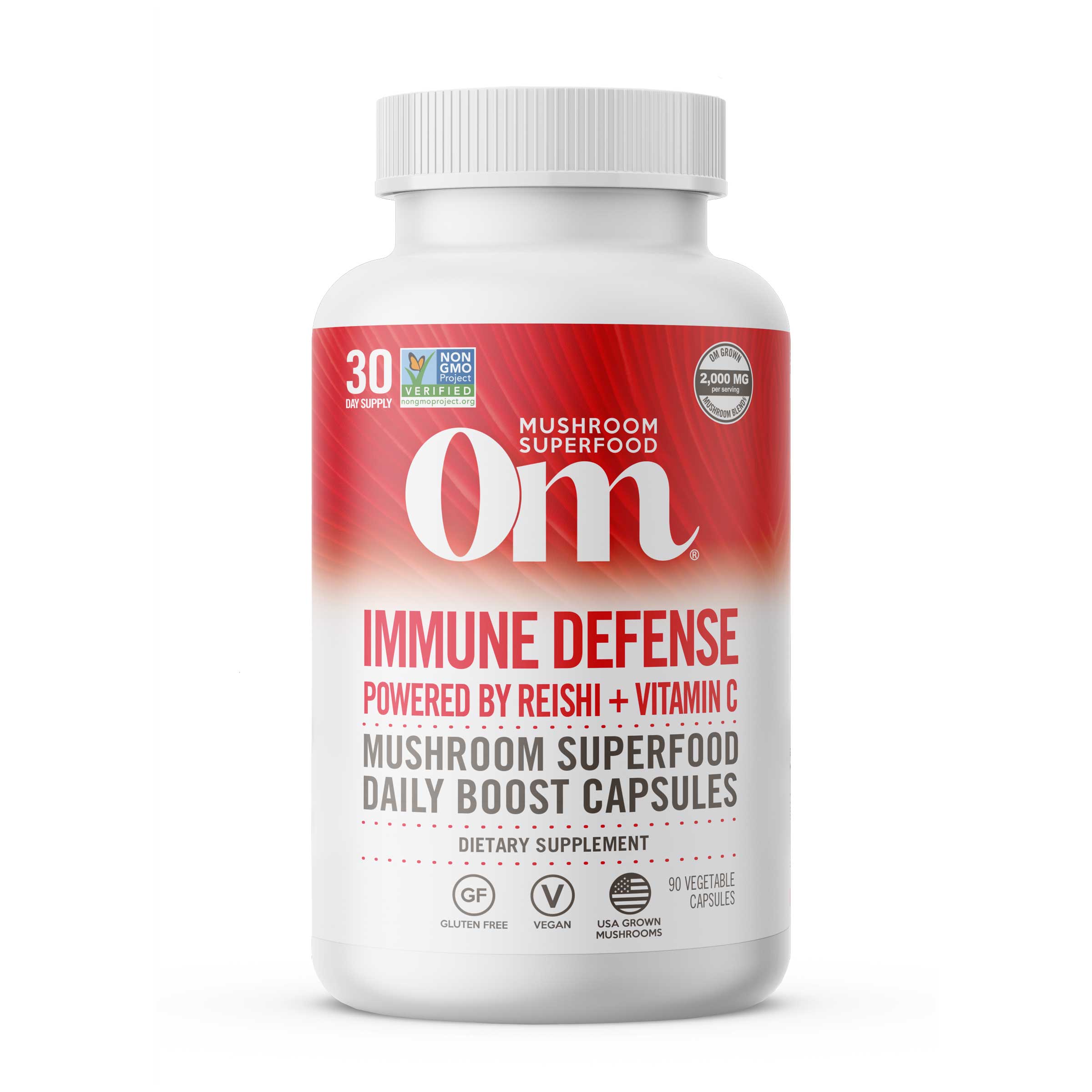 Buy Immune Defense Mushroom Superfood Capsules | Om