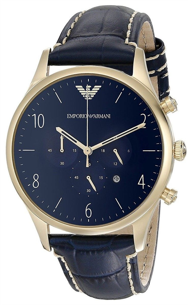 Emporio Armani AR1862 Blue Dial and 