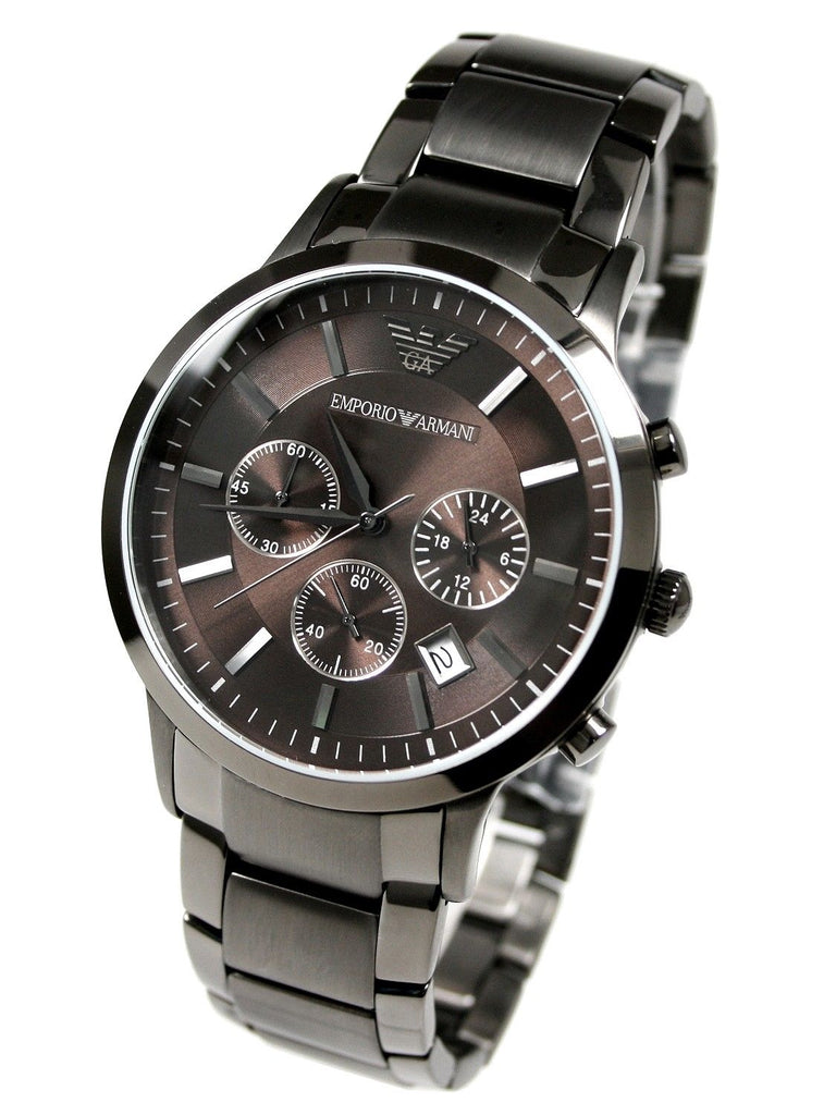 emporio armani ar2454 men's grey watch