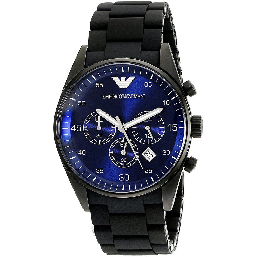 armani chronograph watch